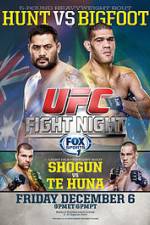 UFC Fight Night 33 Hunt vs Bigfoot