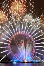 New Year\'s Eve Fireworks From London