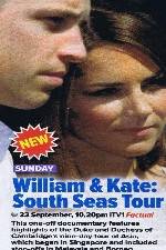 William And Kate The South Seas Tour